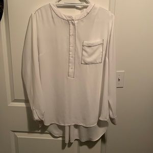 Lane Bryant tunic chiffon blouse